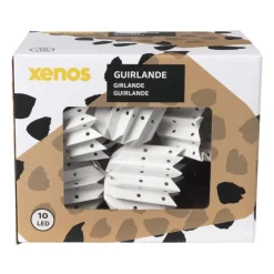 Xenos Slinger papier - wit - 175 cm- Lichtslingers