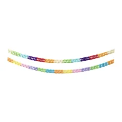 Xenos Slingers regenboog - 2.5 meter - set van 2- Slingers