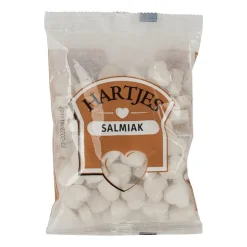 Xenos Snoephartjes salmiak - 75 g- Snoep