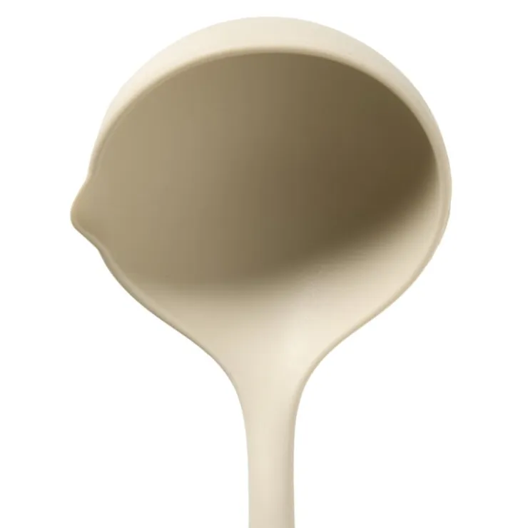 Xenos Soeplepel - wit - 32.5 cm- Keukengerei
