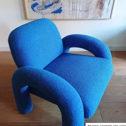 Xenos Sofa Marilyn - blauw - 74x88x79 cm- Fauteuils