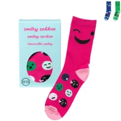 Xenos Sokken Smiley - one size - diverse varianten- Huissokken