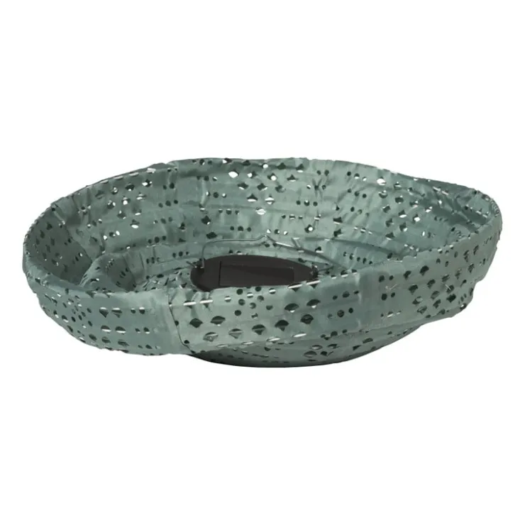 Xenos Solar barok lampion - groen - ø28x25 cm- Lampionnen|Solar Verlichting