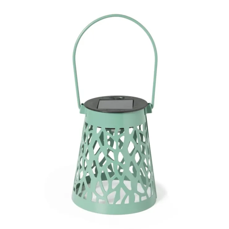 Xenos Solar hanglampje - groen - ø9x10 cm- Solar Verlichting