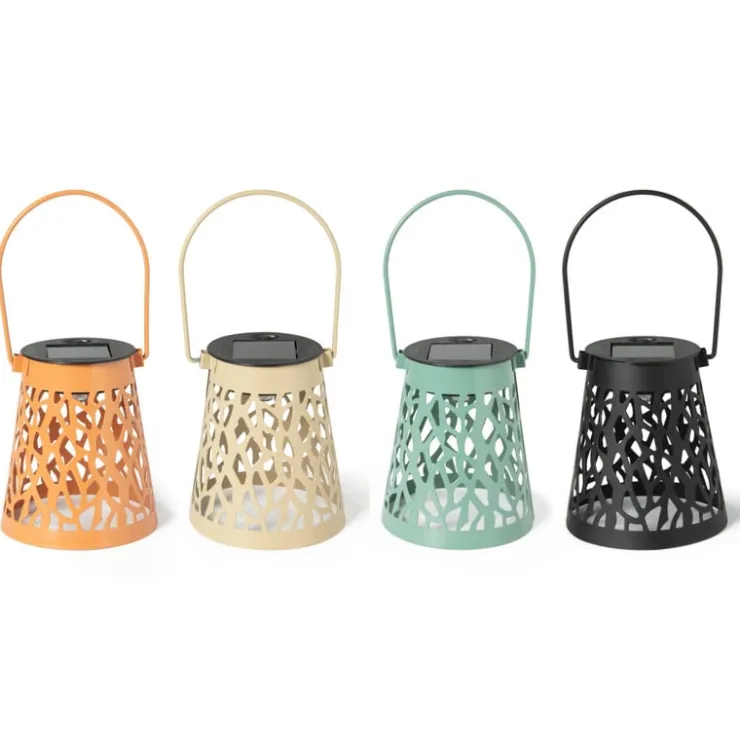 Xenos Solar hanglampje - groen - ø9x10 cm- Solar Verlichting