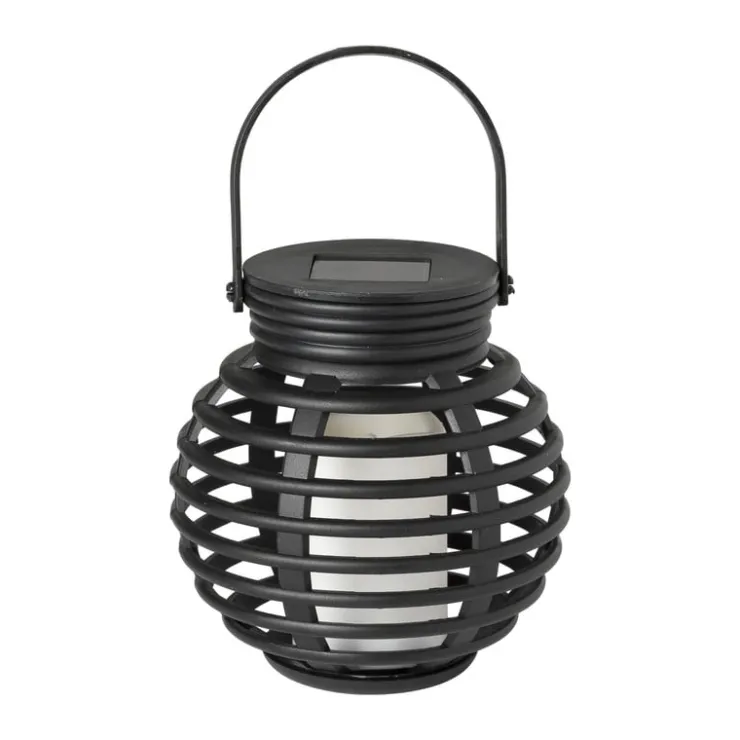 Xenos Solar tuinlantaarn - zwart - 15x15 cm- Solar Verlichting