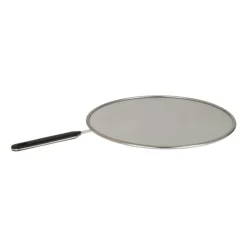 Xenos Spatscherm - zwart/grijs - 30 cm- Keukengerei