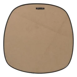 Xenos Spiegel basic - zwart - 32.5x32.5 cm- Wandspiegels