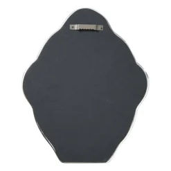 Xenos Spiegel golf - zilverkleurig - 25x30 cm- Sieraden Opbergen