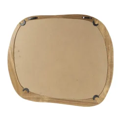 Xenos Spiegel organic - acaciahout - 55x48 cm- Wandspiegels