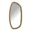 Xenos Spiegel organic - bruin - 70x33 cm- Wandspiegels