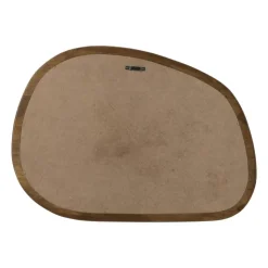 Xenos Spiegel organic - bruin - 38x55 cm- Wandspiegels