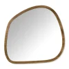 Xenos Spiegel organic - bruin - 69x73 cm- Wandspiegels