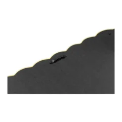 Xenos Spiegel twist - geel - 53x43 cm- Wandspiegels