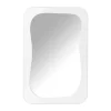 Xenos Spiegel wave - wit - 60x40 cm- Kerstcadeaus|Wandspiegels