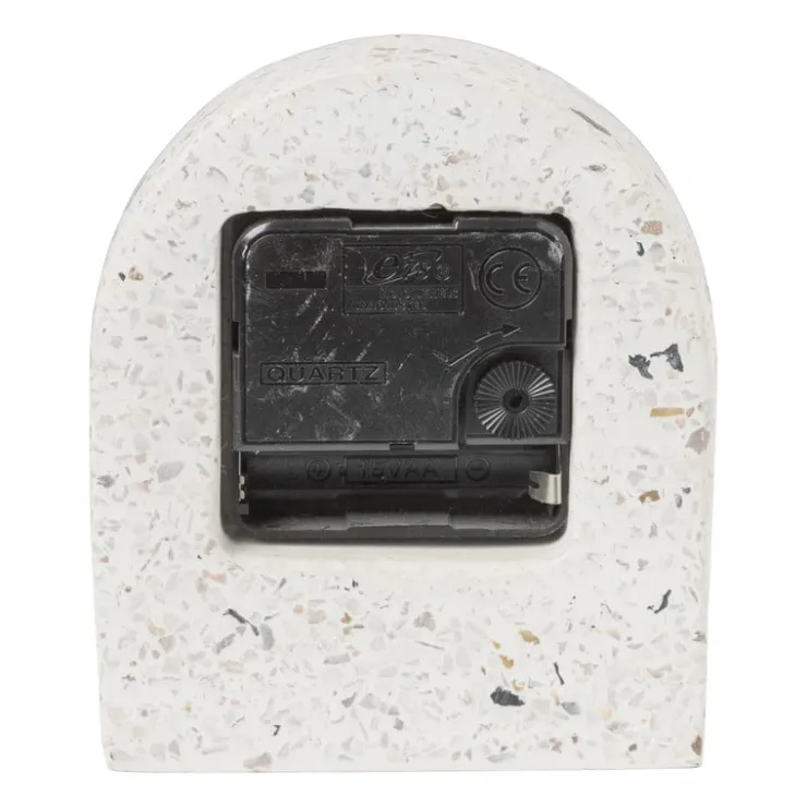 Xenos Staande klok Terrazzo - 10.5x3x12 cm- Klokken