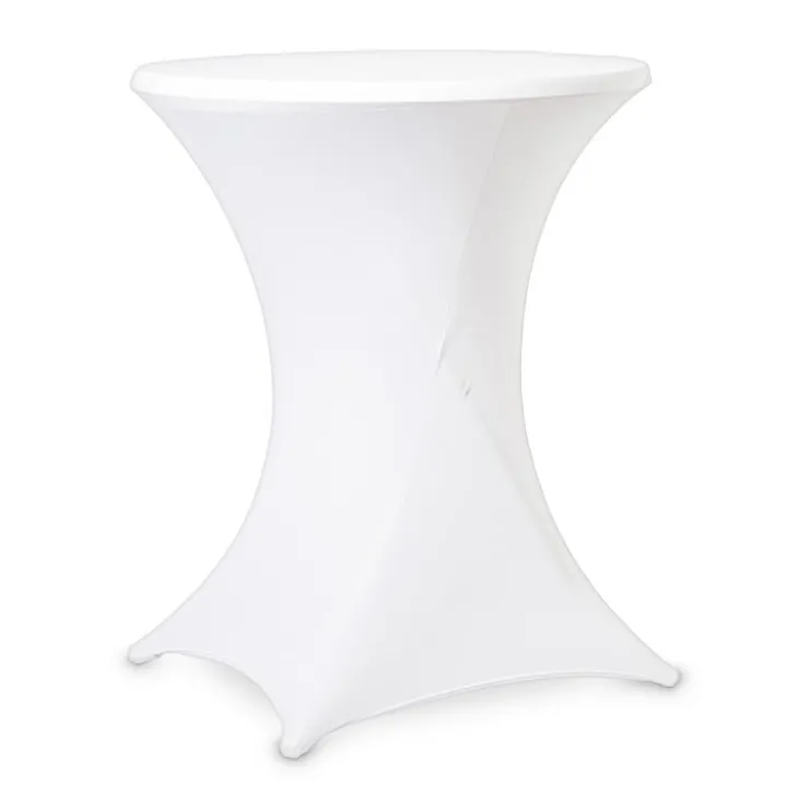 Xenos Statafelrok - wit - 80x110 cm- Bruiloft|Tafelkleden
