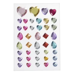 Xenos Stickers ringstones - set van 41 - 12x10x0.5 cm- Stickers
