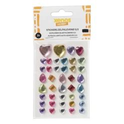 Xenos Stickers ringstones - set van 41 - 12x10x0.5 cm- Stickers