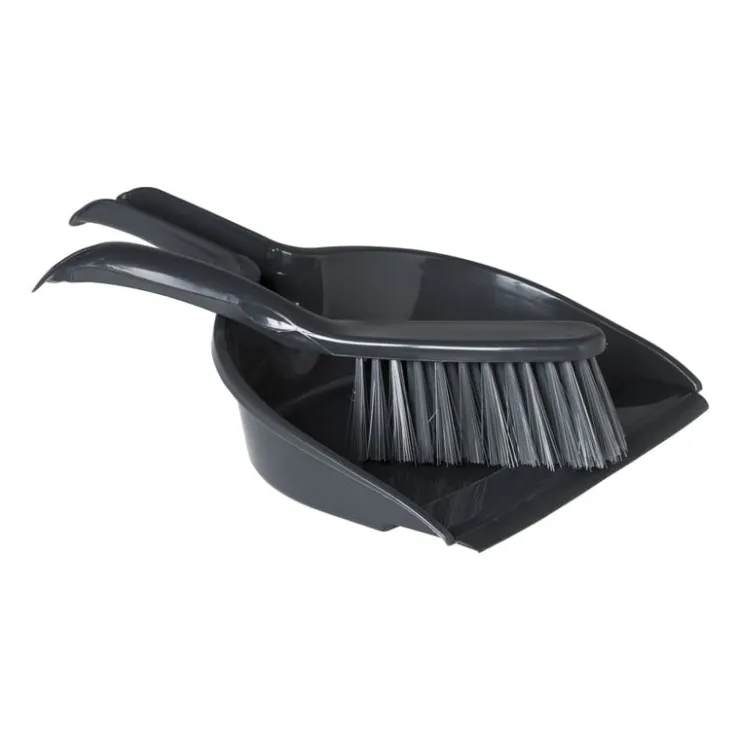 Xenos Stoffer en blik recycle - set - 33x20x8 cm- Stoffer En Blik