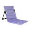 Xenos Strand ligbed - paars - 41x39x39 cm- Strandaccessoires