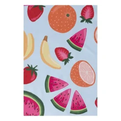 Xenos Strandlaken vitamin sea please - multikleur - 165x200 cm- Strandaccessoires|Badtextiel