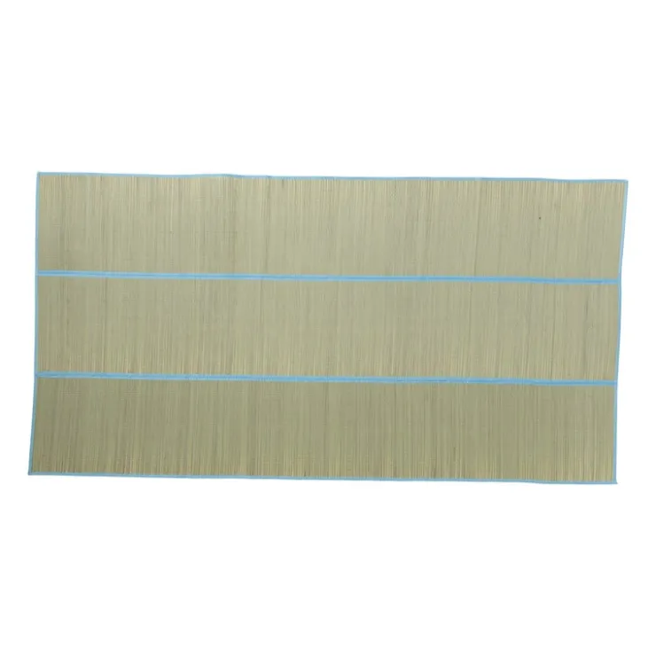 Xenos Strandmat XL - bruin/blauw - 90x170 cm- Strandaccessoires
