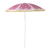 Xenos Strandparasol - roze/oranje - ø160x180x180 cm- Parasols