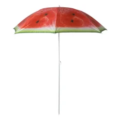 Xenos Strandparasol meloen - ø160x180 cm- Parasols|Strandaccessoires