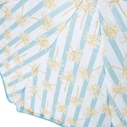Xenos Strandparasol palmboom - blauw - ø160x180x180 cm- Parasols