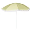 Xenos Strandparasol Tess - geel - ø150x180 cm- Parasols|Strandaccessoires