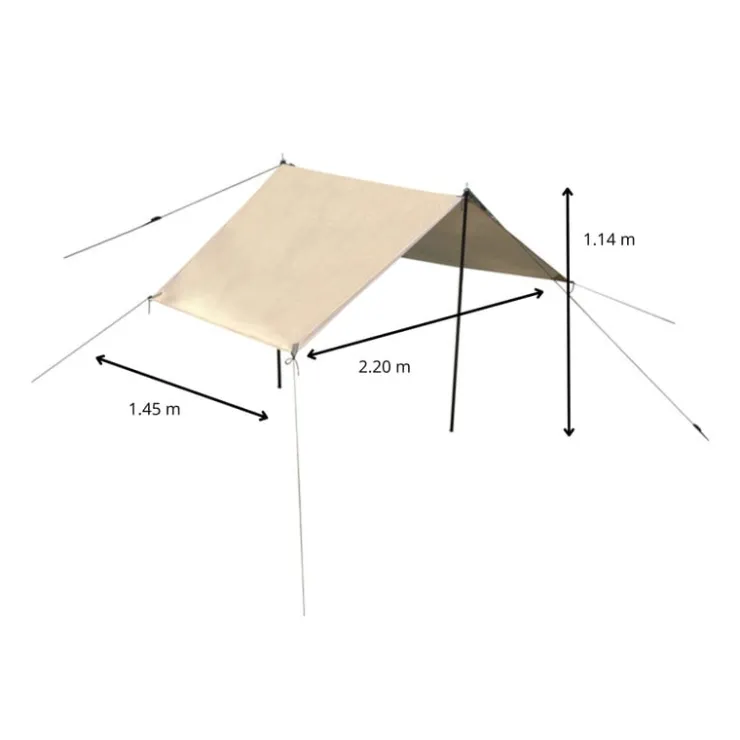 Xenos Strandtent/tarp - 220x145x114 cm- Strandaccessoires|Tenten