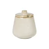 Xenos Suikerpot - beige - ø9x10.3 cm- Koffie Accessoires|Thee Accessoires