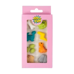 Xenos Taartdecoratie dino - multikleur- Kinderfeestjes|Taartdecoratie