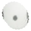 Xenos Taartonderleggers - zilverkleurig - set van 4- Taartdecoratie