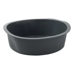 Xenos Taartvorm siliconen rond - grijs - ø23x5 cm- Bakvormen