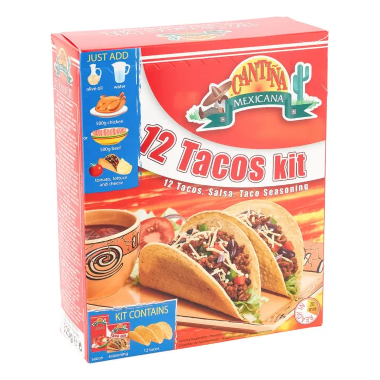 Xenos Taco kit - 325 g- Mexicaanse Keuken|Pasta, Rijst En Wraps