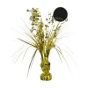 Xenos Tafeldecoratie happy birthday - goudkleurig - 42 cm- Kinderfeestjes