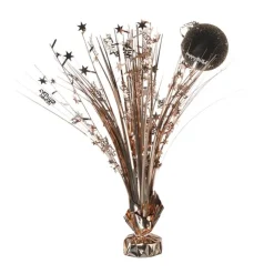 Xenos Tafeldecoratie happy birthday - rosé goud - 42 cm- Kinderfeestjes