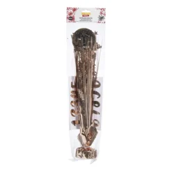 Xenos Tafeldecoratie happy birthday - rosé goud - 42 cm- Kinderfeestjes
