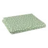 Xenos Tafelkleed dots - groen/wit - 150x220 cm- Tafelkleden