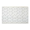 Xenos Tafelkleed paashaas - wit/goud/zwart - papier - 138x220 cm- Tafelkleden