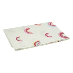 Xenos Tafelkleed papier - regenboog - 138x220 cm- Tafelkleden