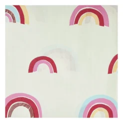 Xenos Tafelkleed papier - regenboog - 138x220 cm- Tafelkleden