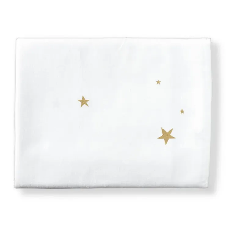 Xenos Tafelkleed sterren - katoen/polyester - 140x240 cm- Tafelkleden|Kersttafelkleden