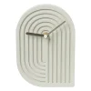 Xenos Tafelklok Emma - grijs - 19.5x13.5x3 cm- Klokken