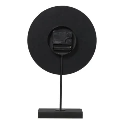 Xenos Tafelklok marmer - blauw - 20x7x30 cm- Kerstcadeaus|Klokken