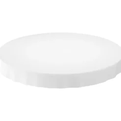 Xenos Tafellaken rond - wit - ø180 cm- Tafelkleden|Kersttafelkleden