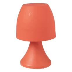 Xenos Tafellamp - oranje - ø12.5x19.5 cm- Tafellampen