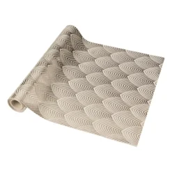 Xenos Tafelloper decostof - velvet/polyester - 28x150 cm- Kersttafelkleden